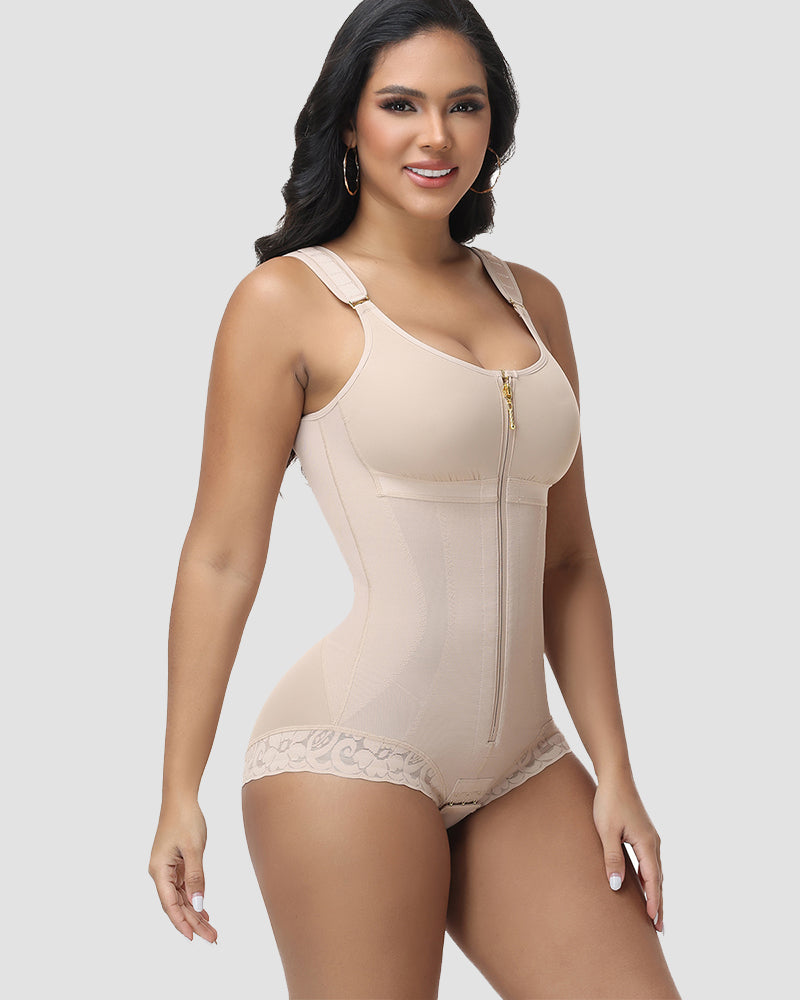 Shapshe® Built-In Bra Zipper Closure Full-Body Shaper