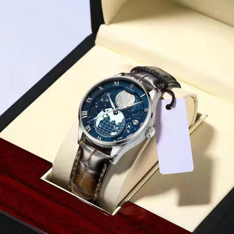 Elegante Kwarts Horloge voor Zakenprofessionals - By Qivii