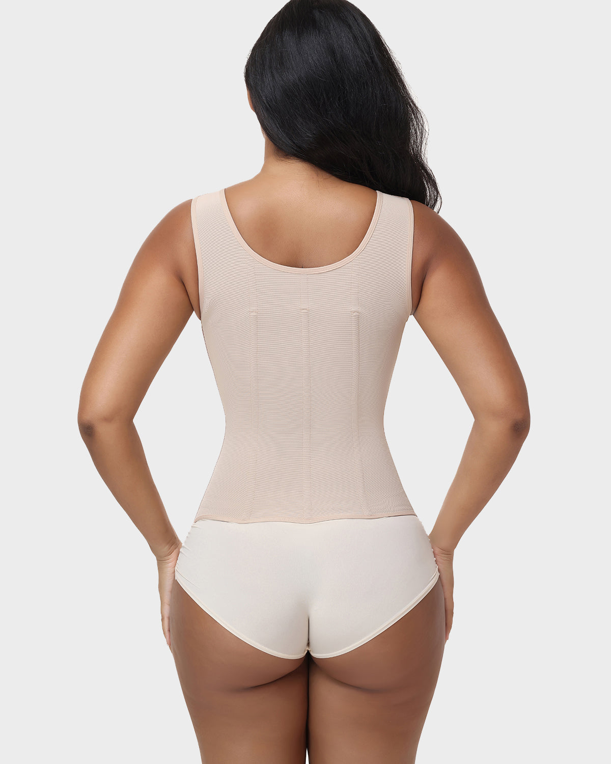High Compression Corset Tank Top Built-in Bra Waist Trainer