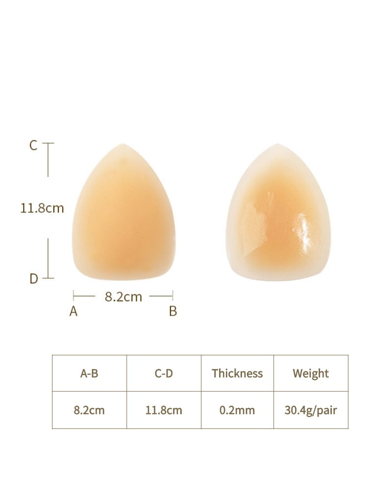 Triangular Invisible Seamless Anti Bump Nipple Cover