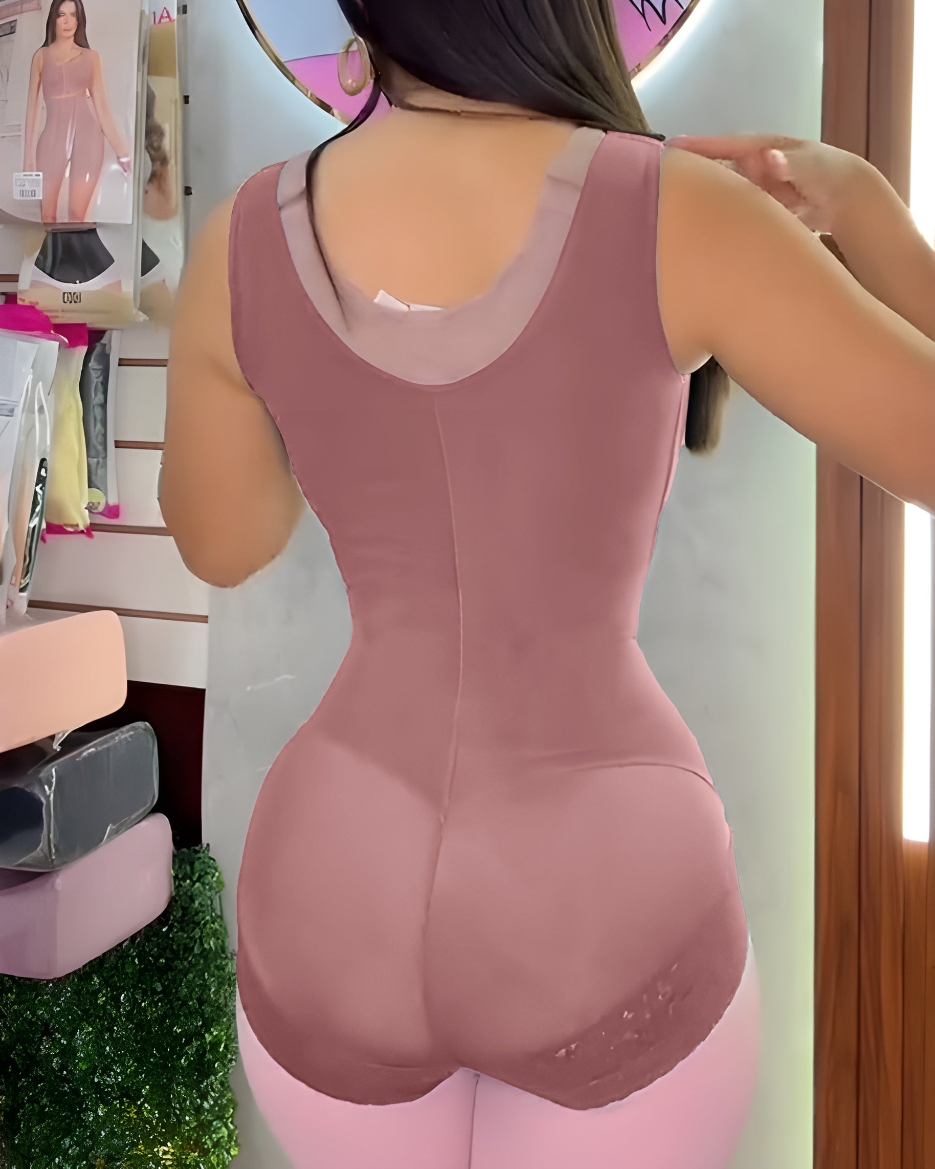 Shapshe® Fajas Colombianas Double Compression Overbust Body Shaper