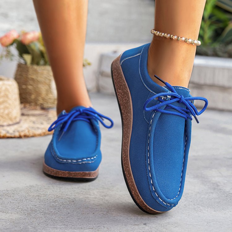 Women's CloudTie Comfort Flats - Soft-Sole Slip-On Ballet Shoes (US 5-10.5)