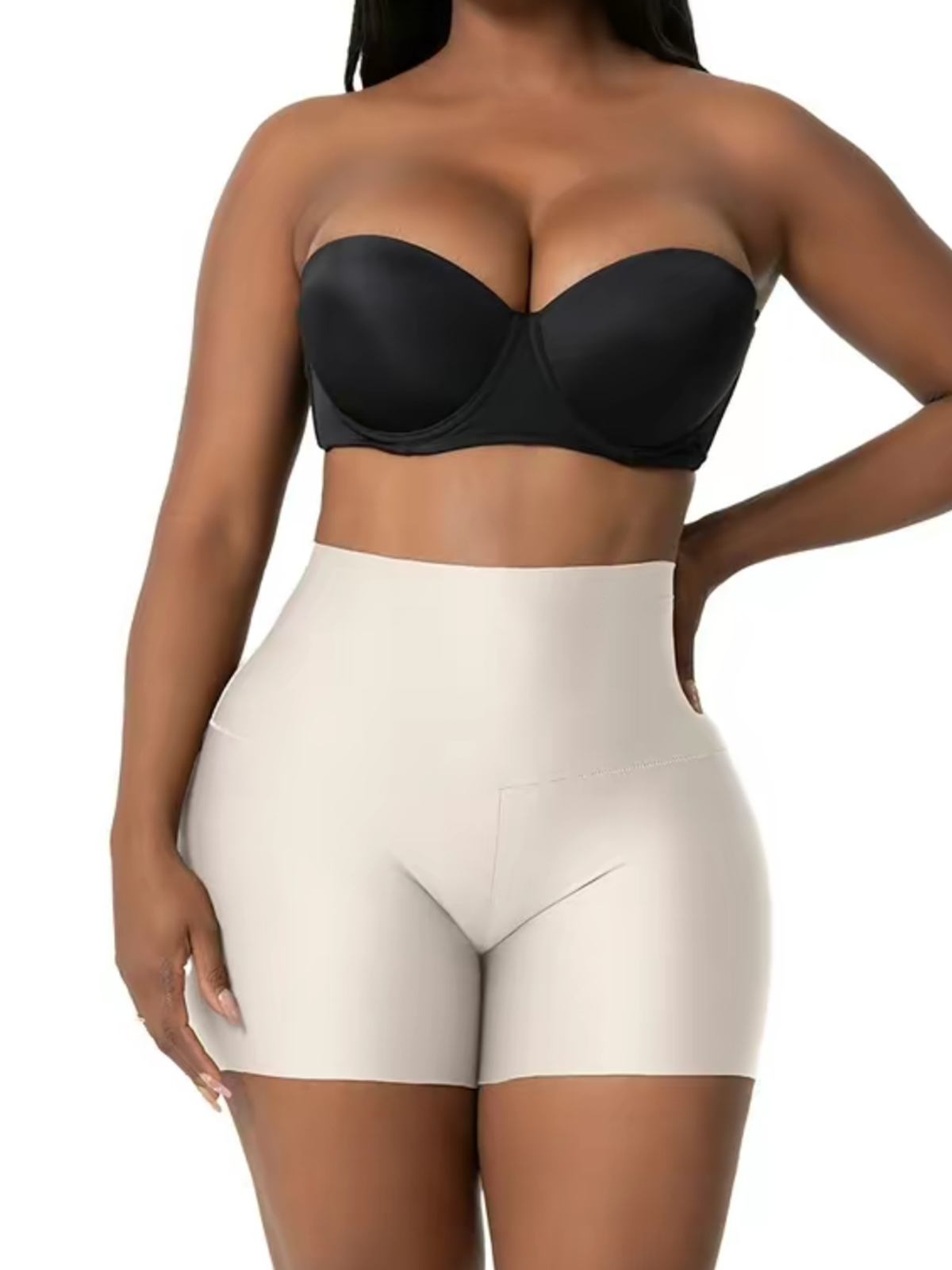 Women's Seamless High Waisted Body Shaper Shorts