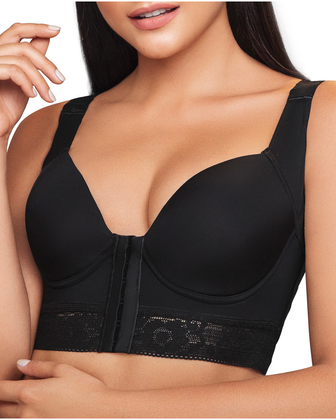 Women Full Cup Push Up Wirefree Bra - By Qivii