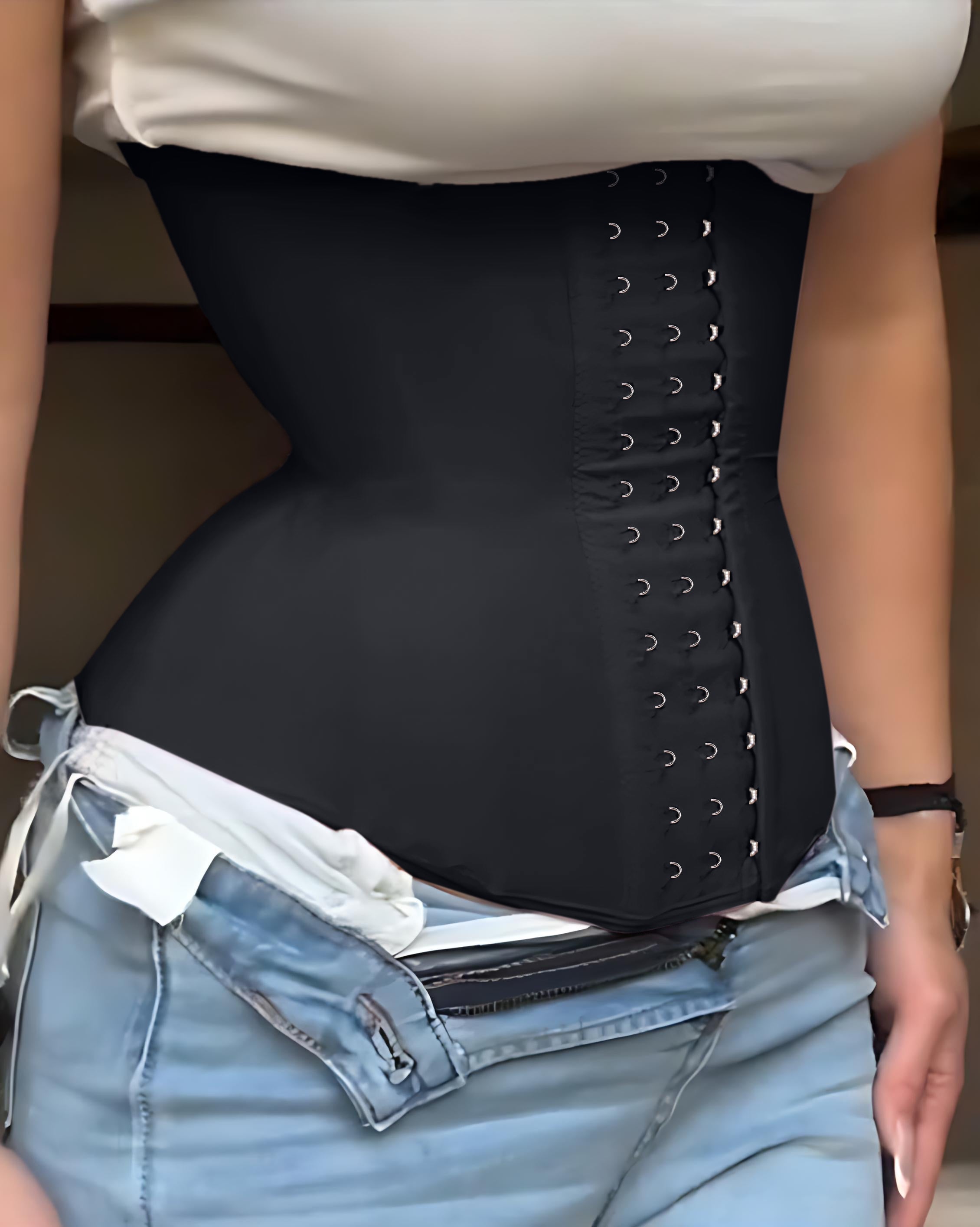 Fajas Colombianas Steel Bone Abdominal Compression Waist Trainer - By Qivii