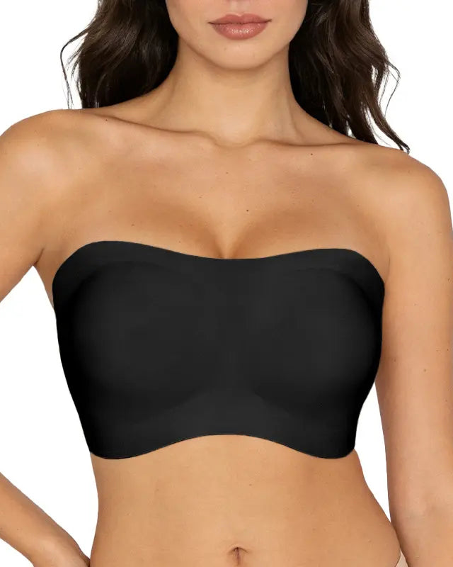Strapless Non-slip Wireless Bra Padded Push Up Bra