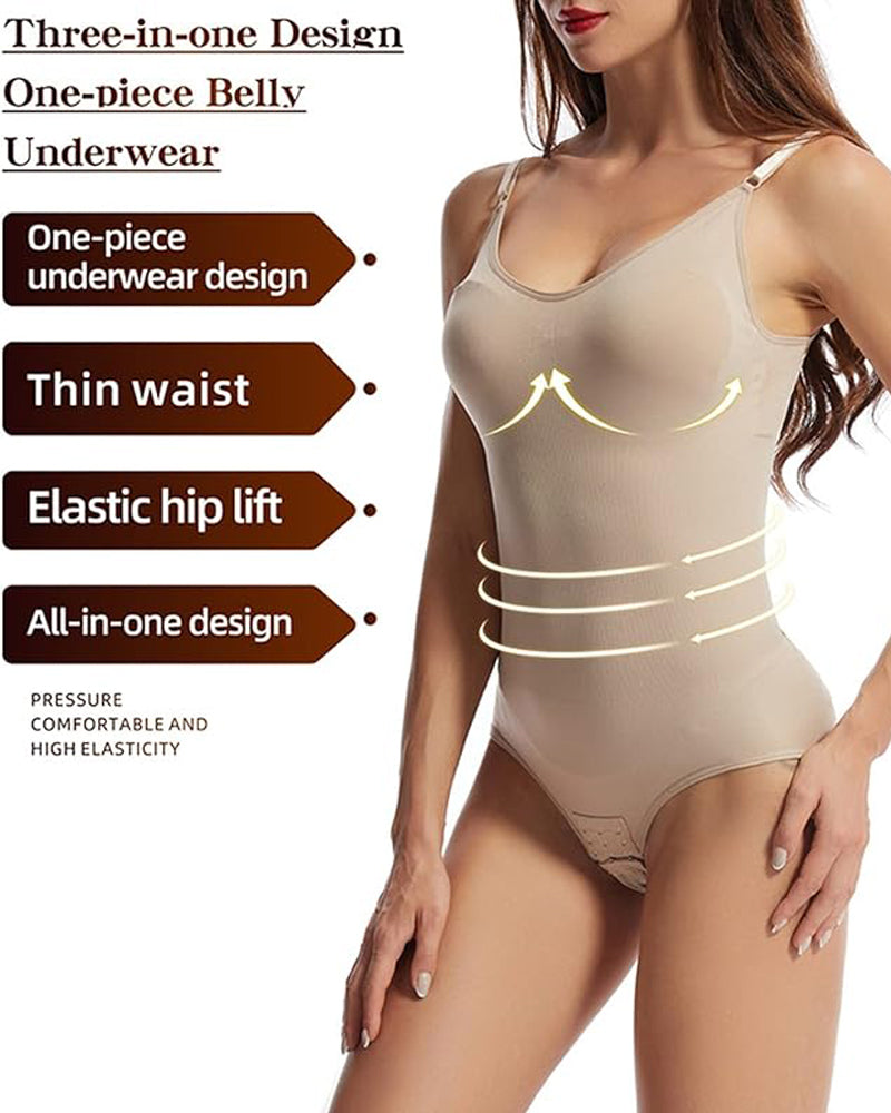 Shapshe® Open Crotch Butt Lifter Bodysuits Shapewear