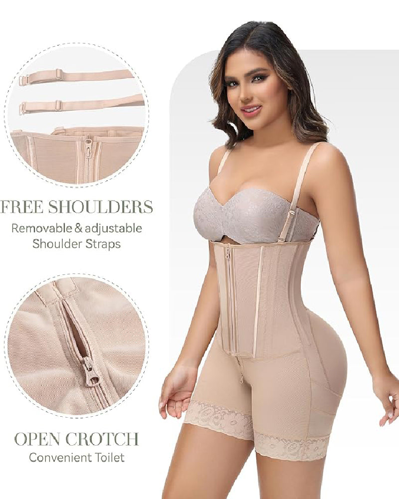 Shapshe® High Compression BBL Shapewear with Extreme Waist Belt