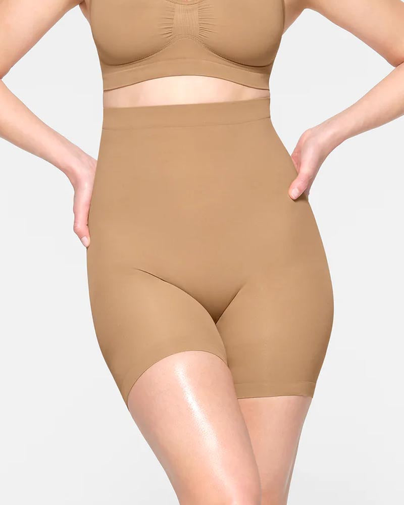 Shapshe® Seamless High Waist Tummy Tuck Shaping Shorts