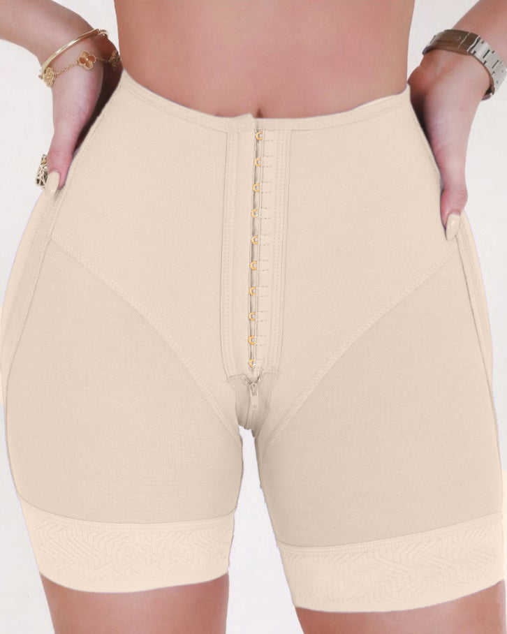 Shapshe® Hourglass Shaping Shorts High Waist BBL Faja Shorts - By Qivii