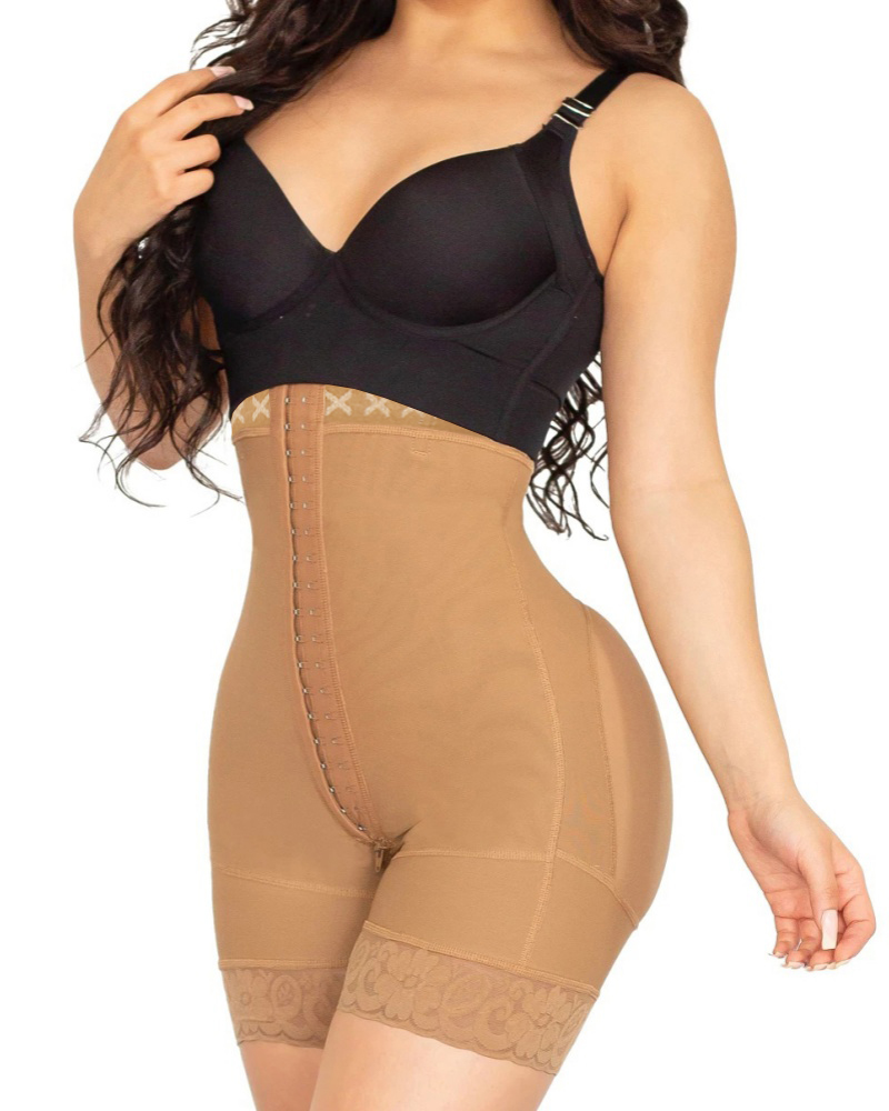 Shapshe® High Waist Tummy Control Butt Lifter Slim Shorts - By Qivii