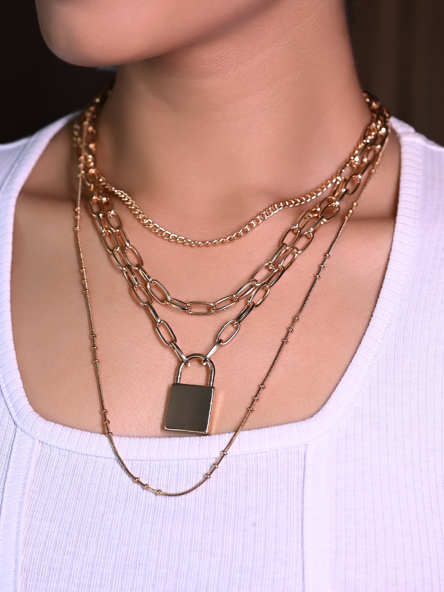 Ella Funky Lock Chain - qivii