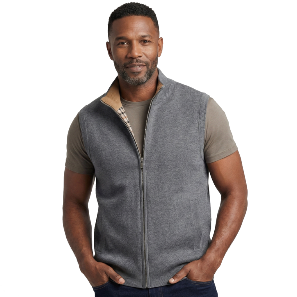 Arden Wool Zip Vest