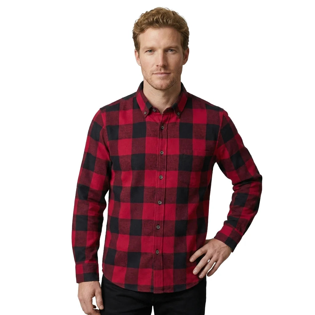 Kade Cotton Plaid Shirt