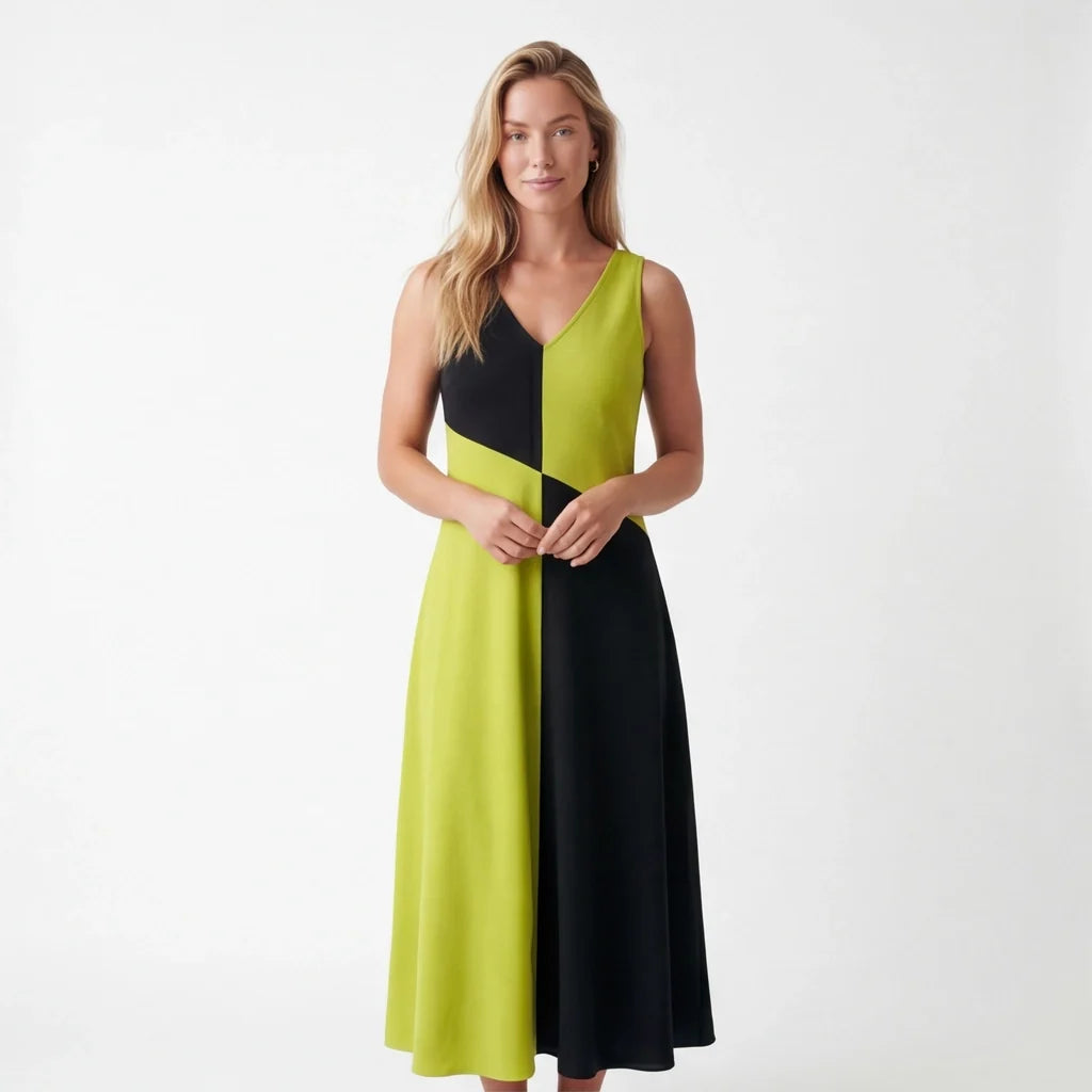 Poppie Colorblock Dress