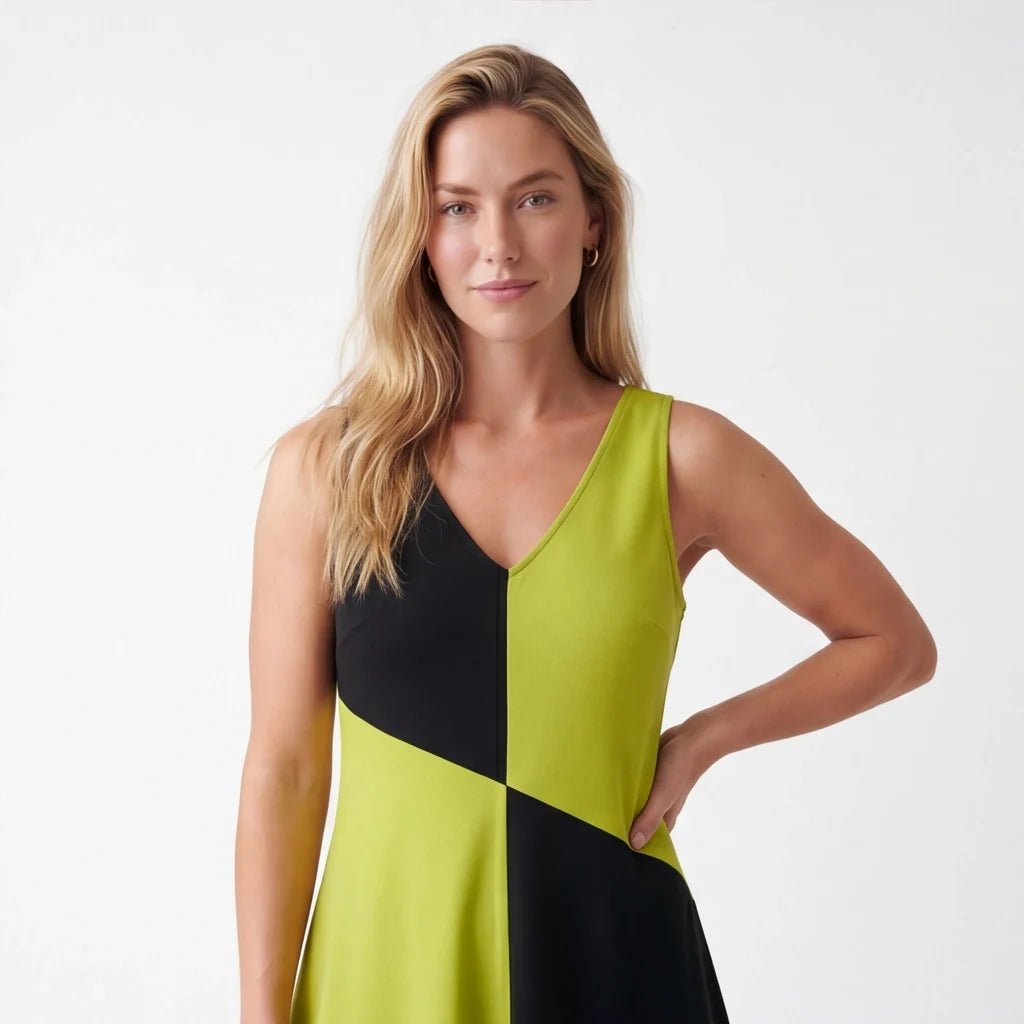 Poppie Colorblock Dress