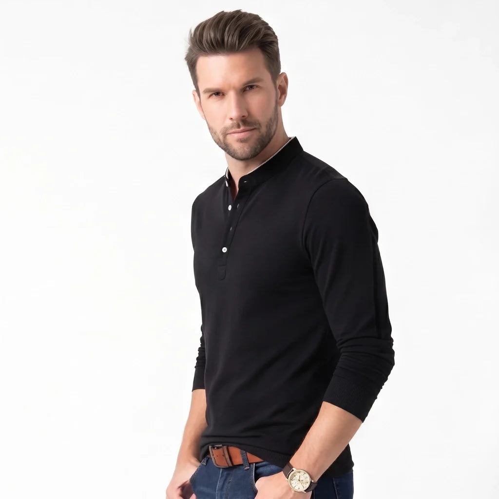 Arthur Mock-Neck Top