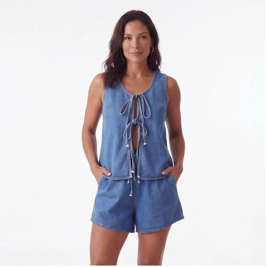Eleanor Denim Set