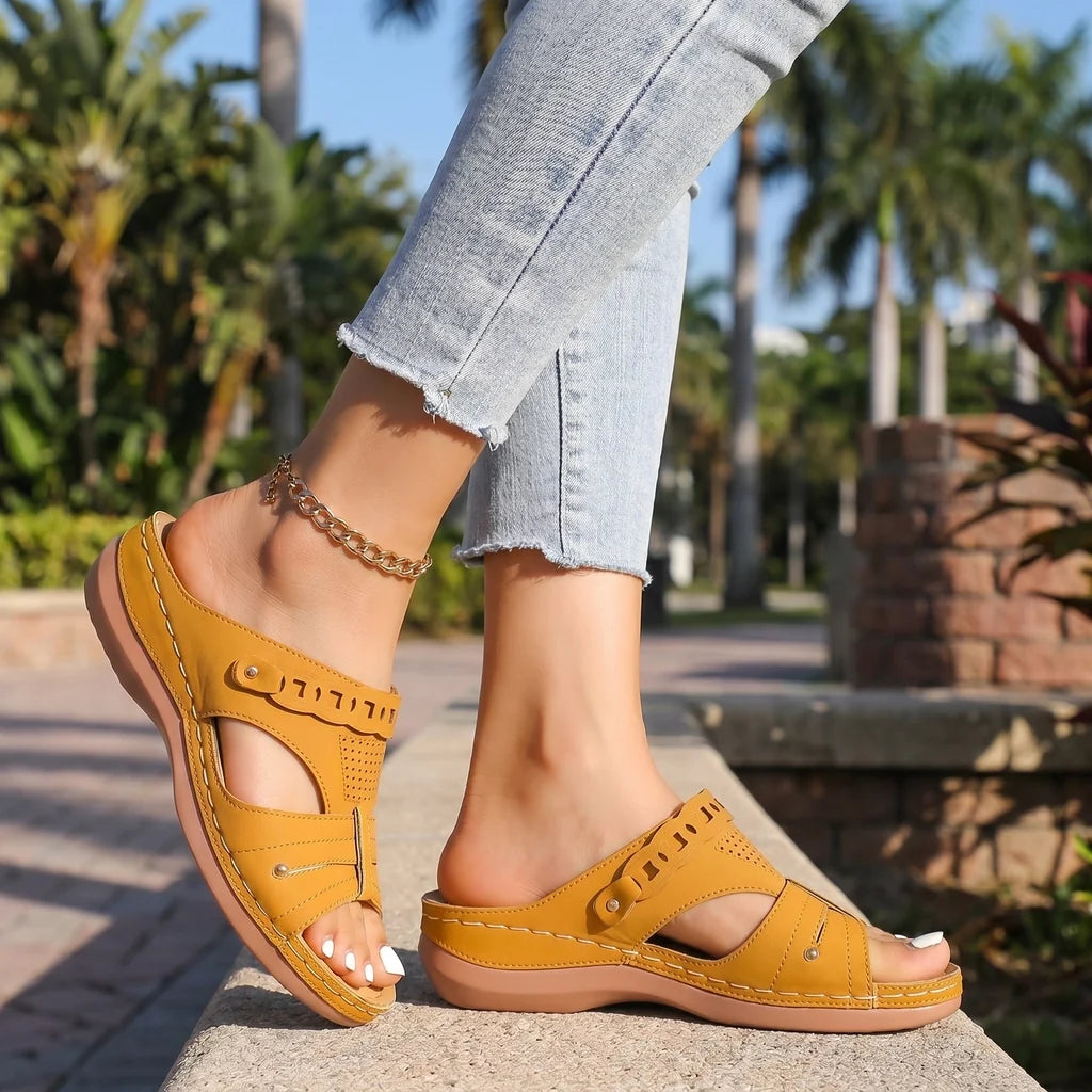Cleo Platform Wedge Sandals