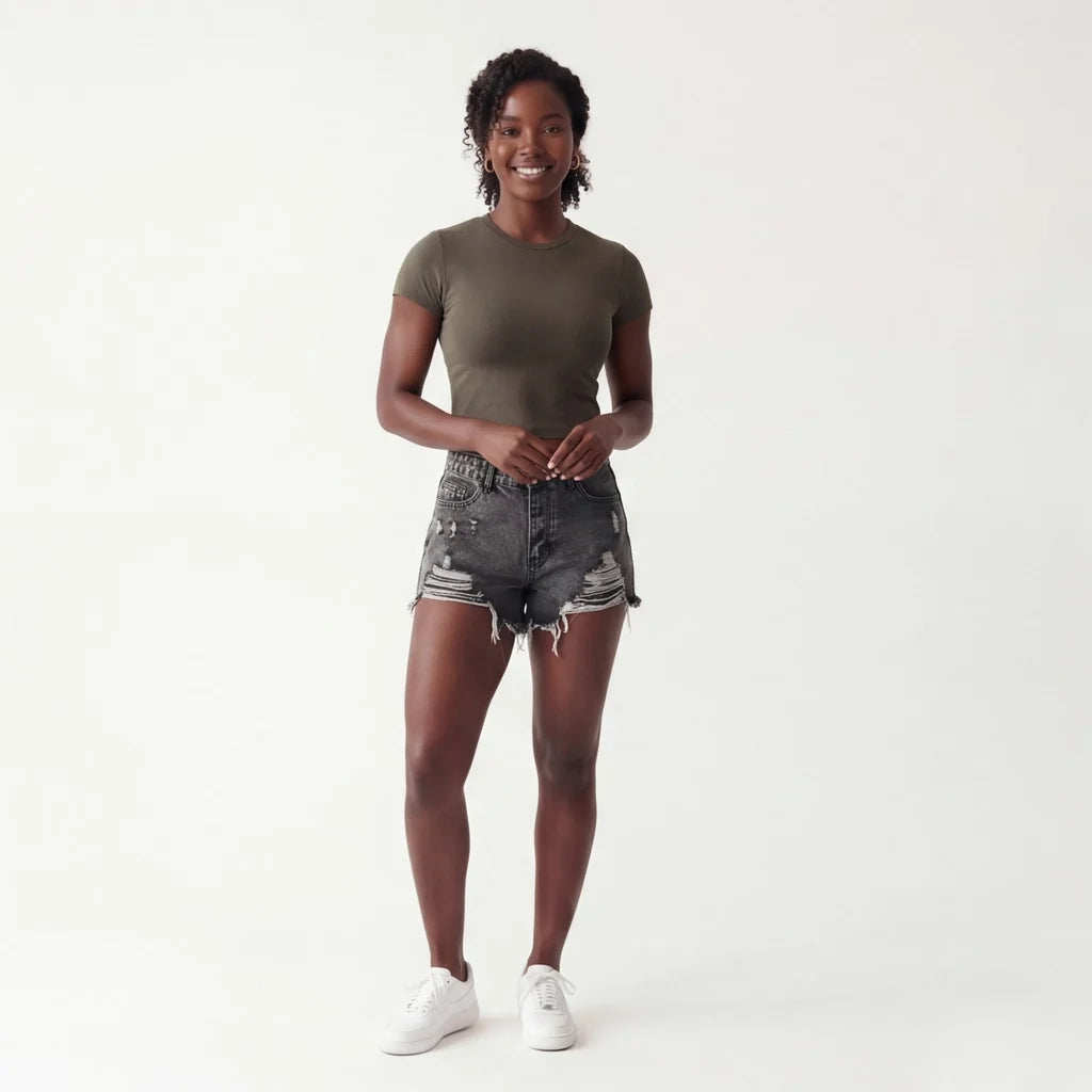 Emma Denim Shorts