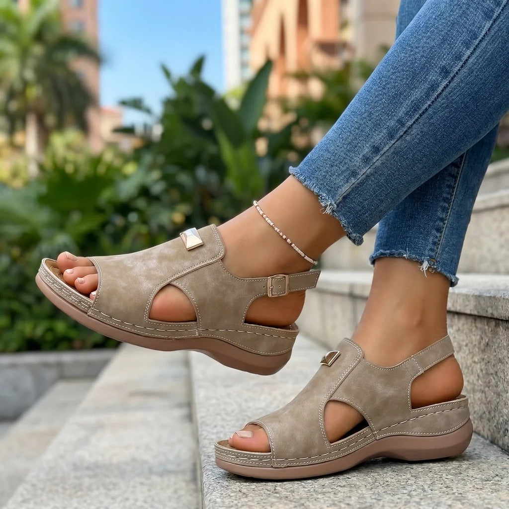 Kyla Wedge Sandals