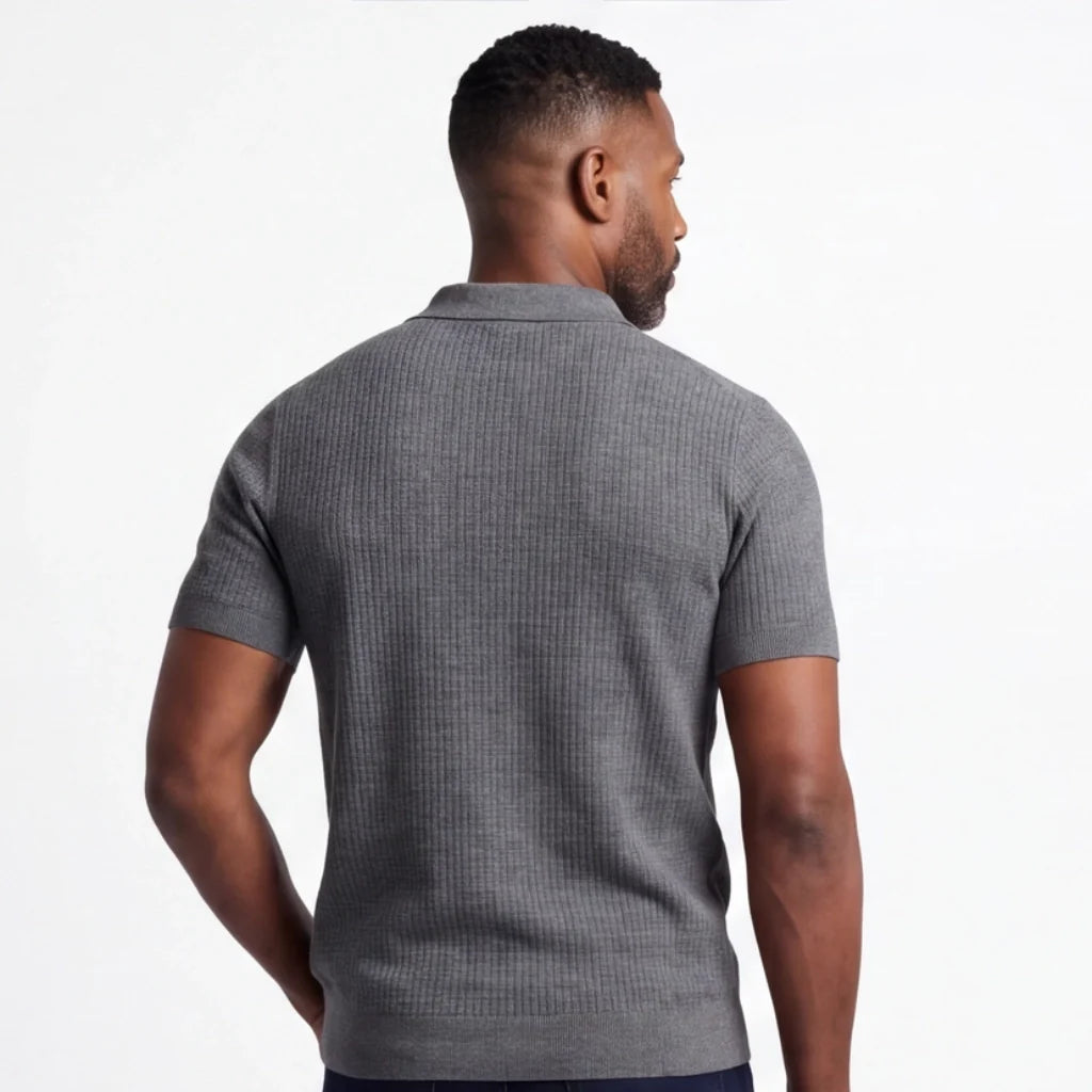 Andre Pleated Polo