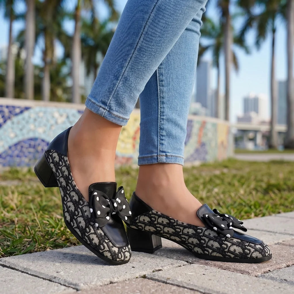 Naomi Bow-Tie Loafers