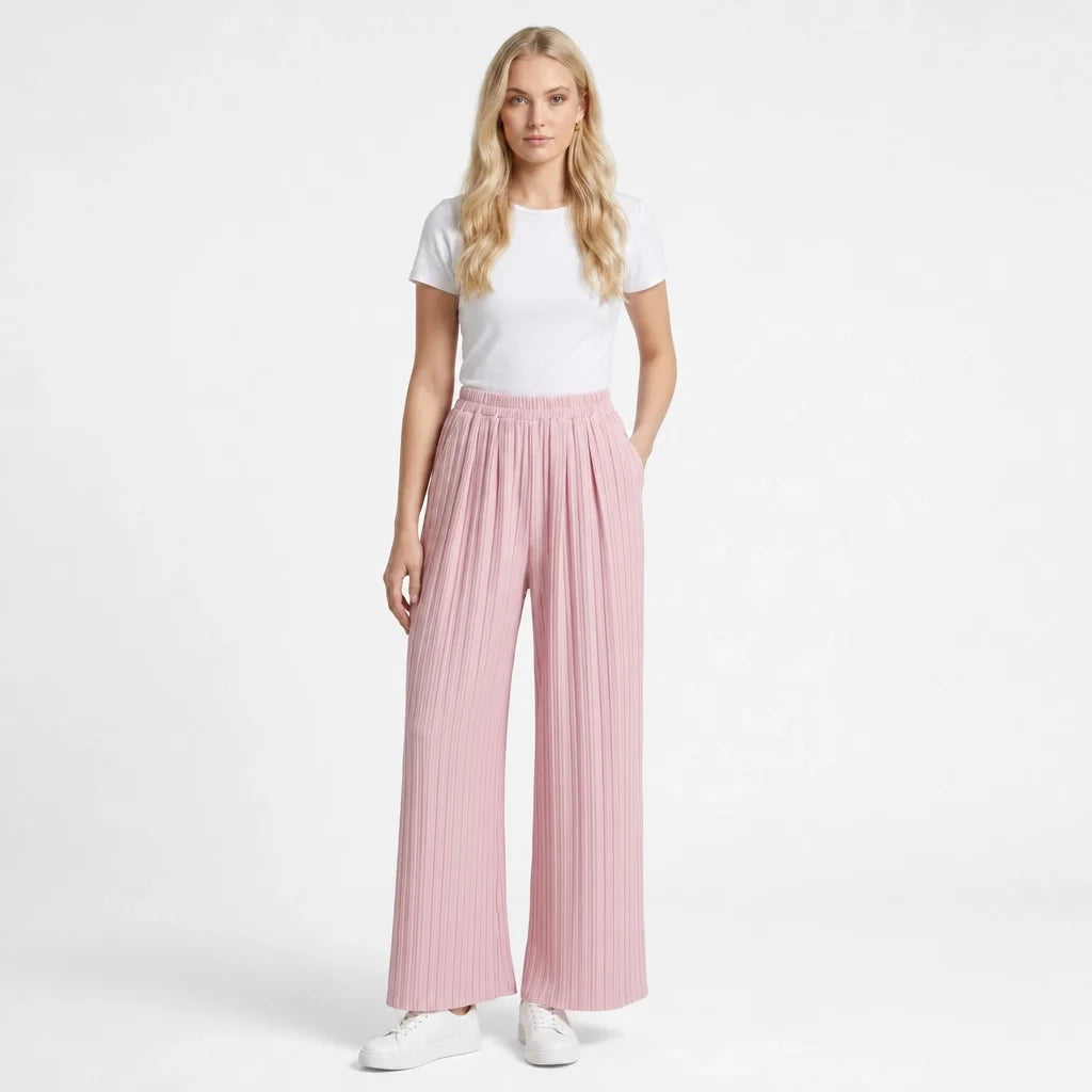 Amina Pleated Trousers