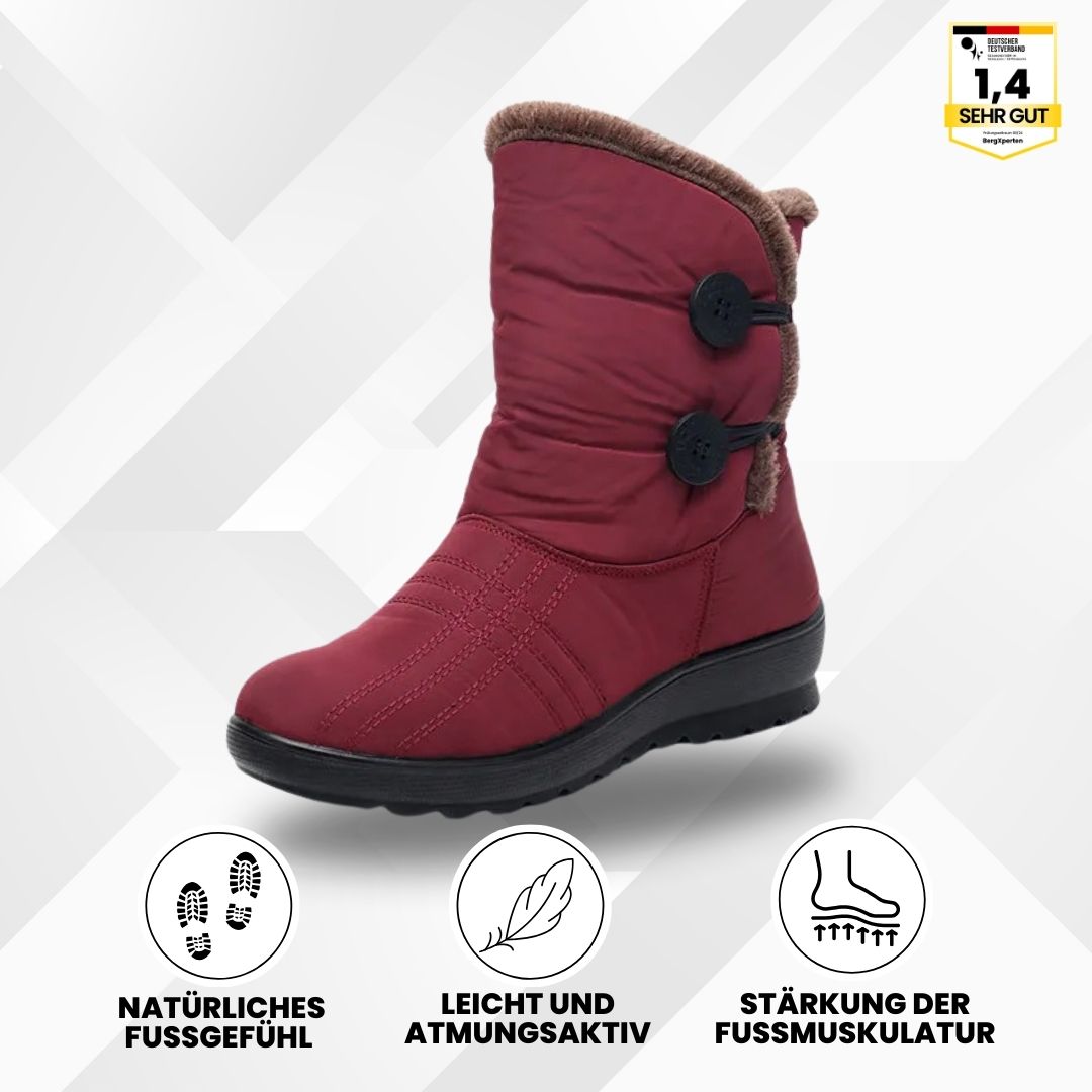 Orthostiefel - Ergonomische & wasserdichte Winterstiefel für Damen - By Qivii