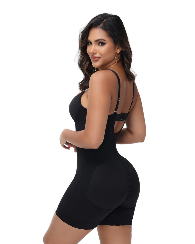 Shapshe® Sexy Nipple Bra Tummy Control Shapwear Bodysuit