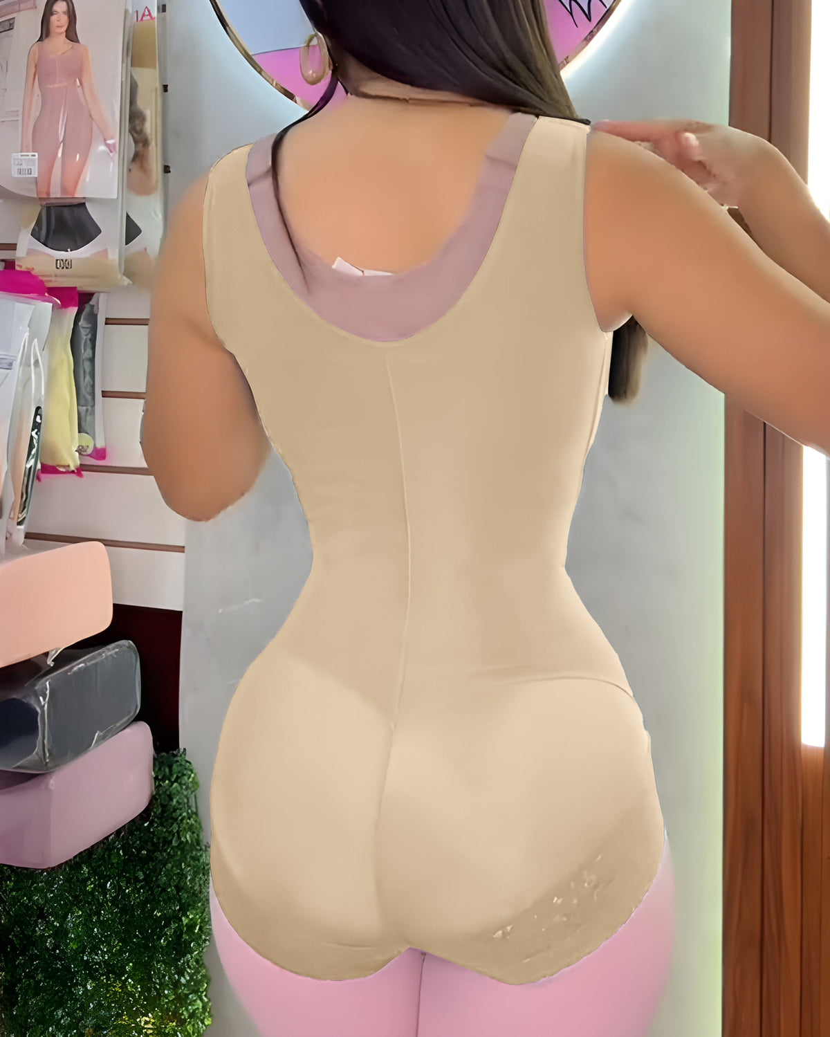Shapshe® Fajas Colombianas Double Compression Overbust Body Shaper