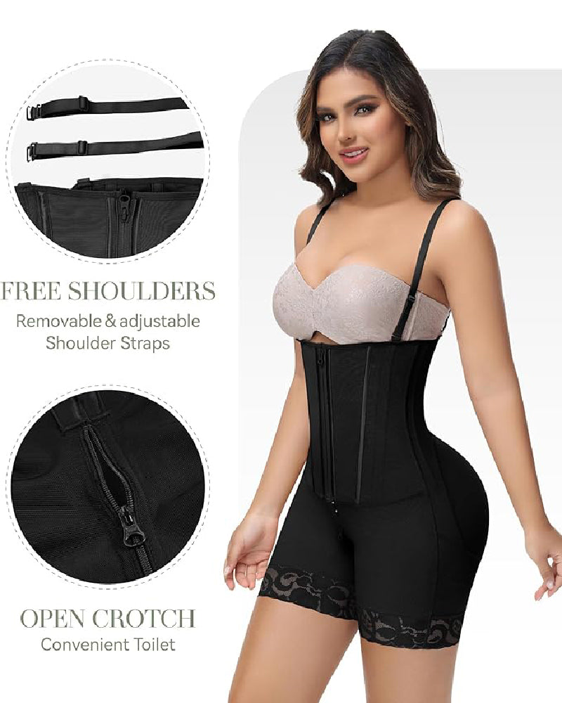 Shapshe® High Compression BBL Shapewear with Extreme Waist Belt