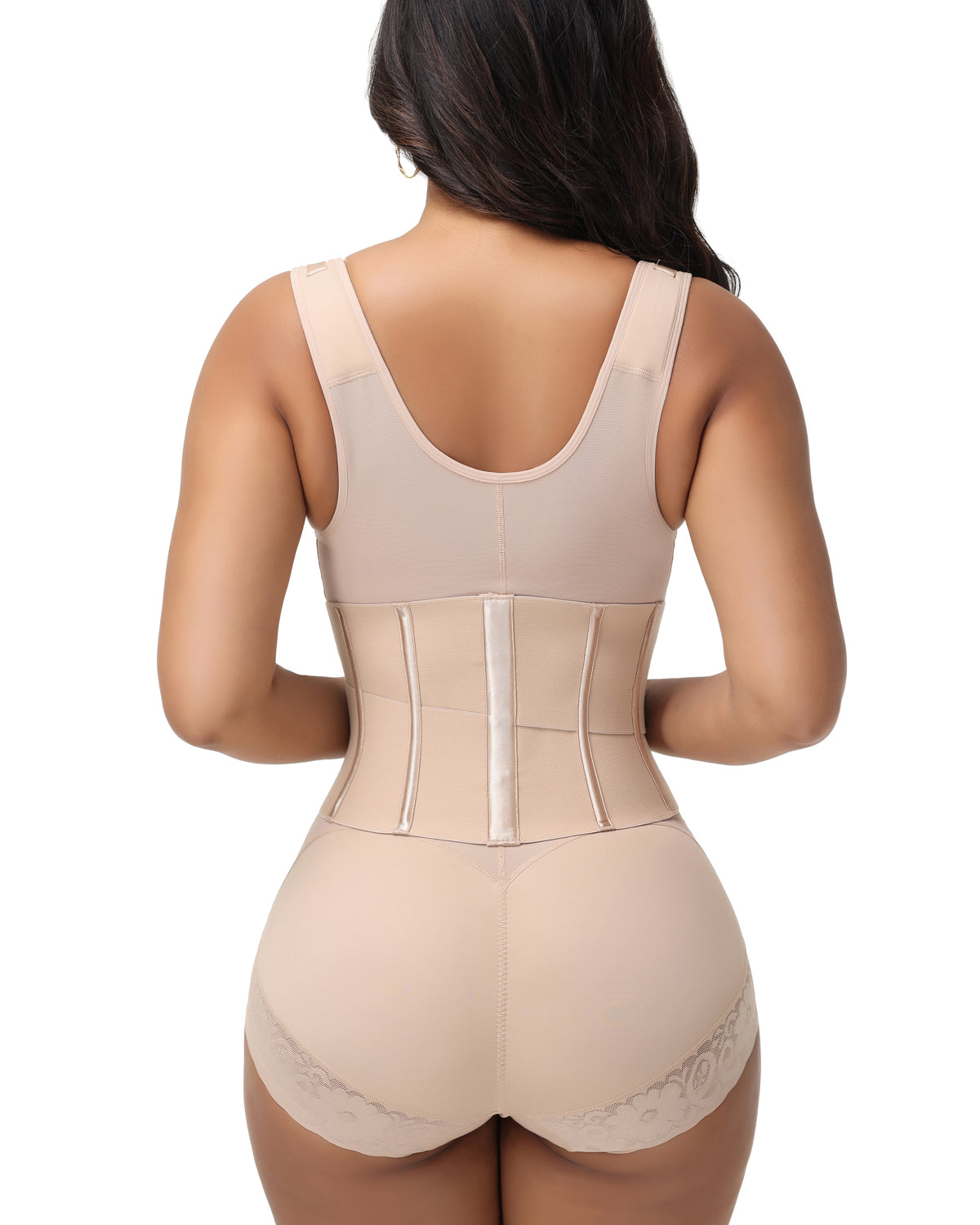 Shapshe® Fajas Open Bust Post Surgery Waist Trainer Body Shaper