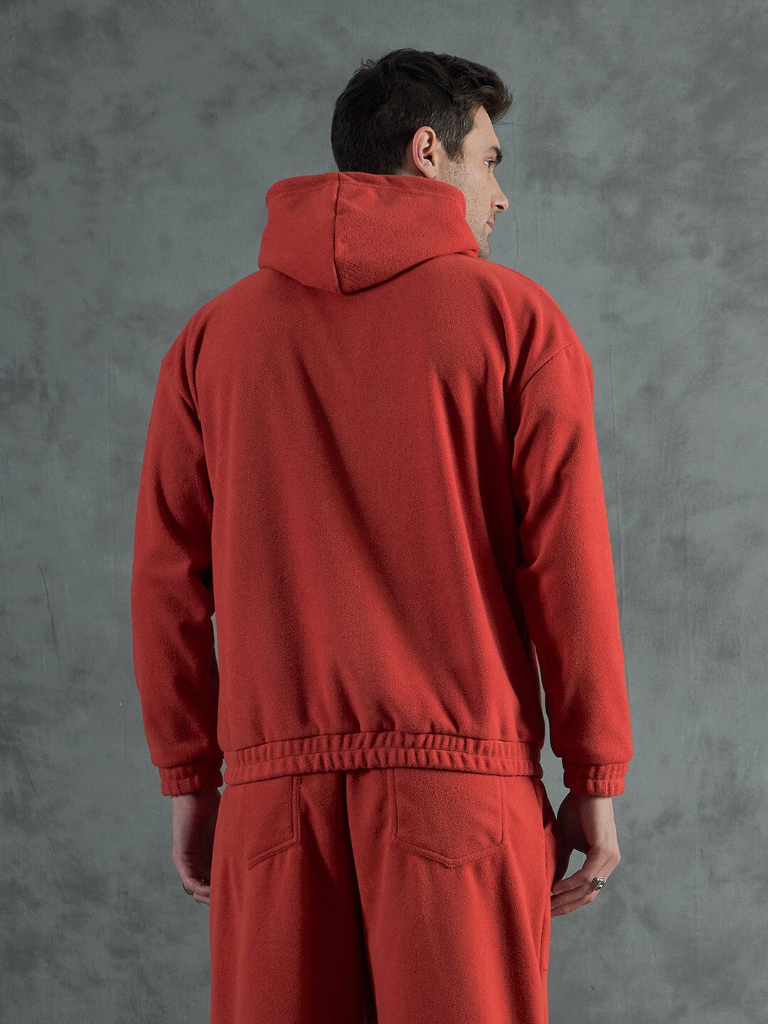 Orange Inmate Polar Fleece Hoodie