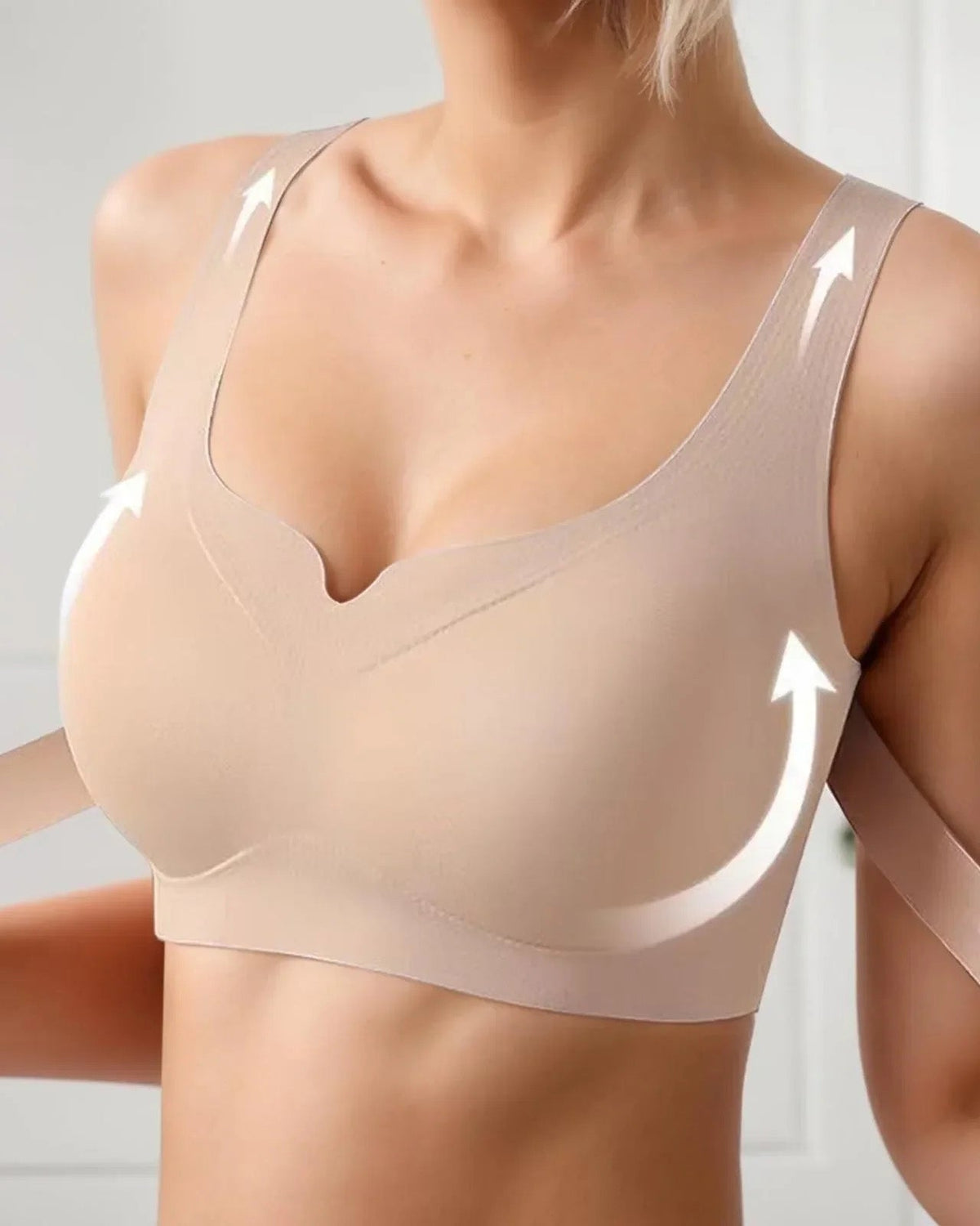 Women's Seamless Push-Up Support Shaper Bra