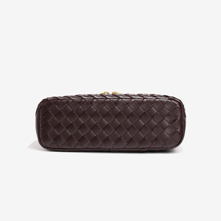 Women's Atelier Cube Carrier Bias-Weave Top Handle Bag with Convertible Strap