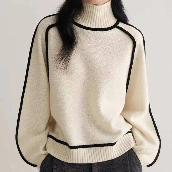 Anabella Couture Cashmere Turtleneck - By Qivii