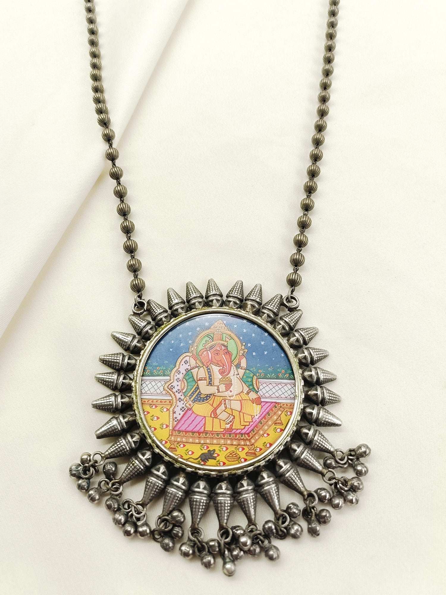 Kamolika Multi Colour Oxidized Neckpiece