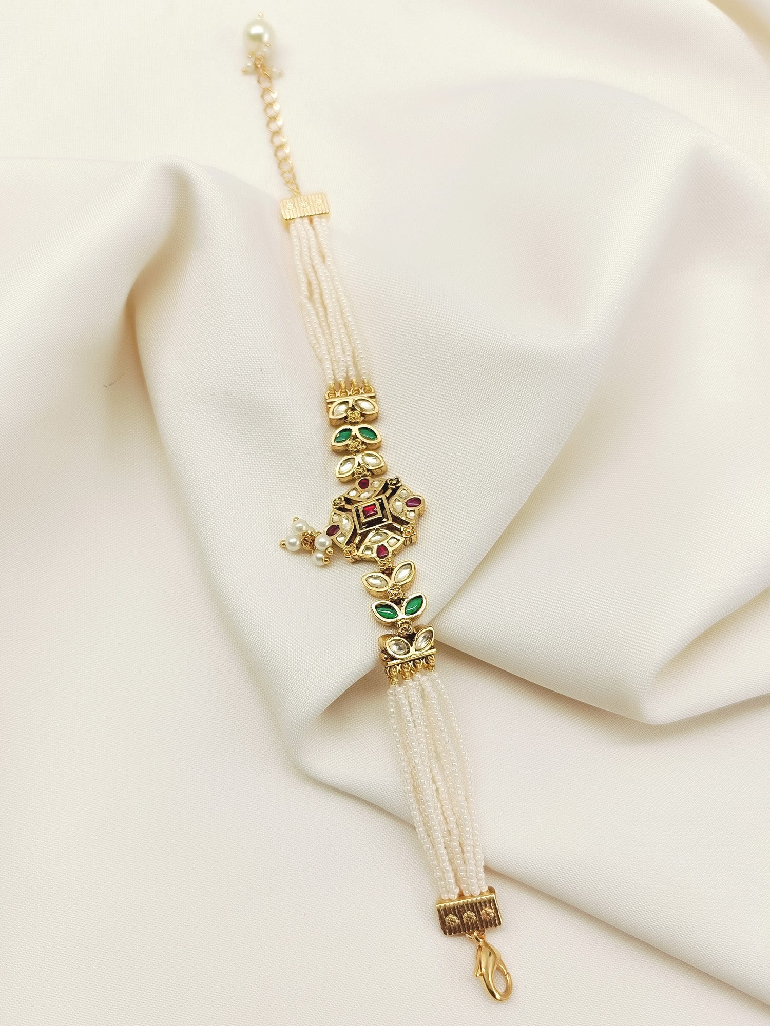 Shamika R&G Kundan Bracelet