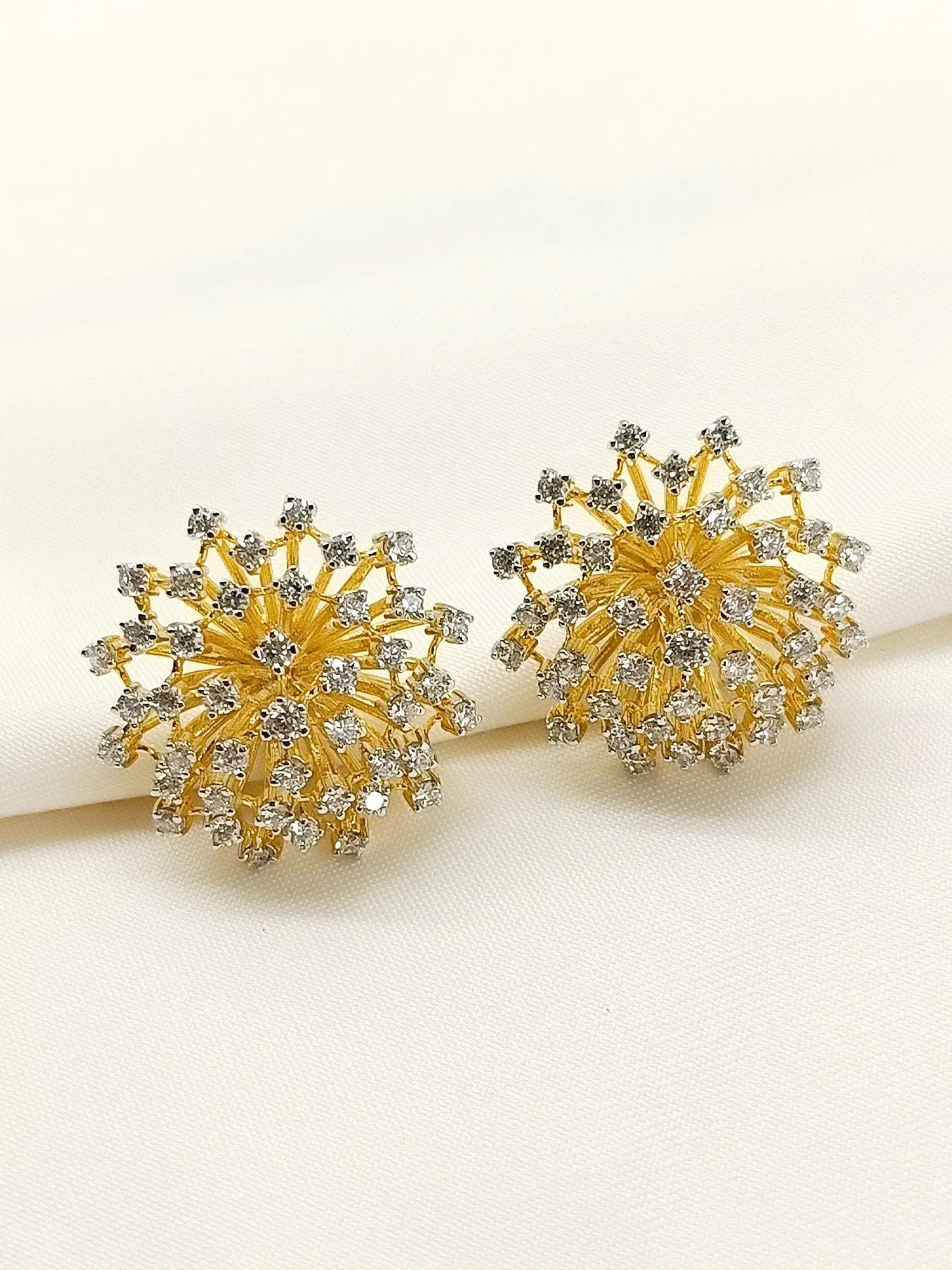 Khushi 92.5 Silver Swarovski Stone Tops