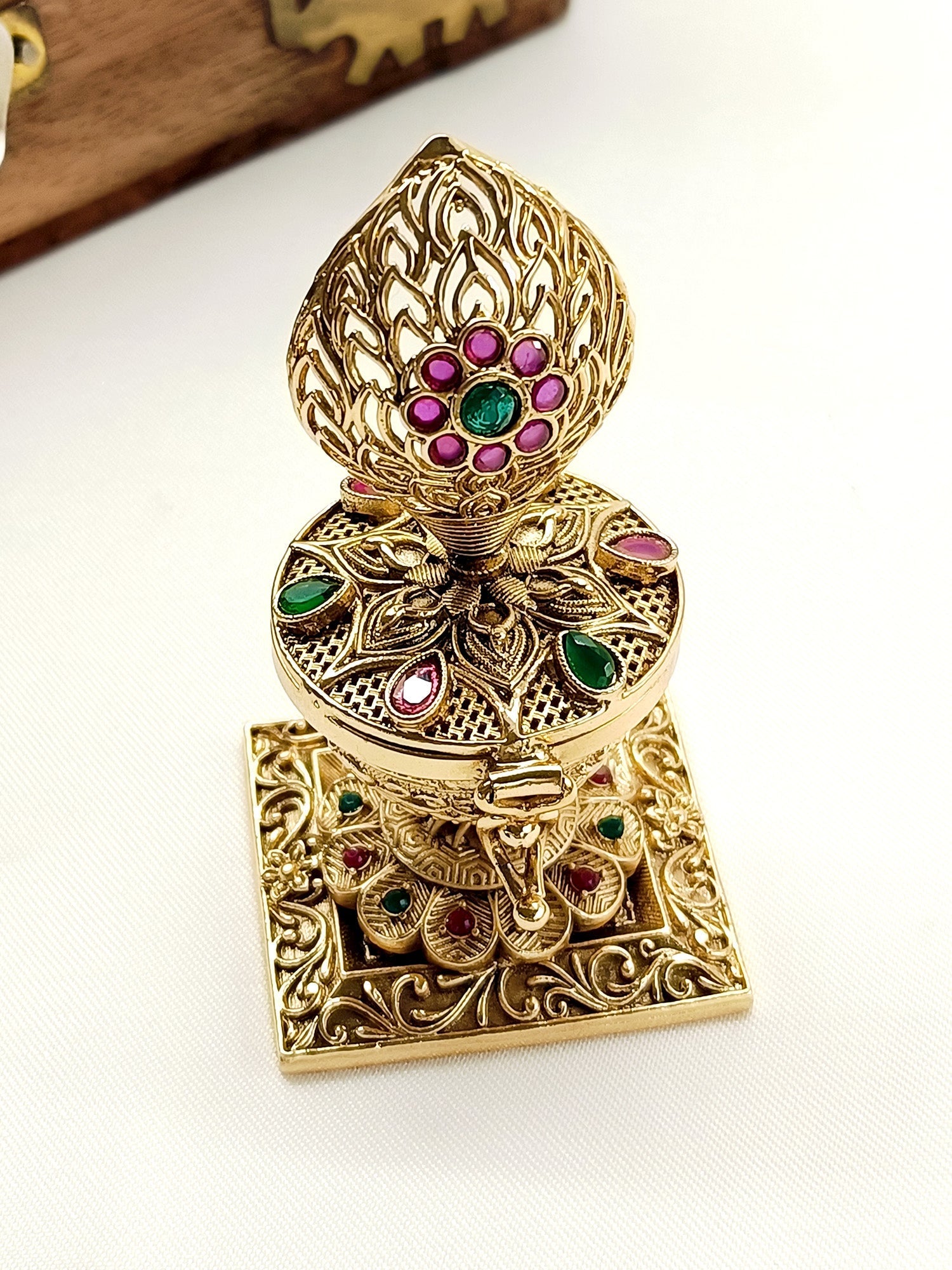 Shirsti R & G Antique Sindoor Dibbi - qivii