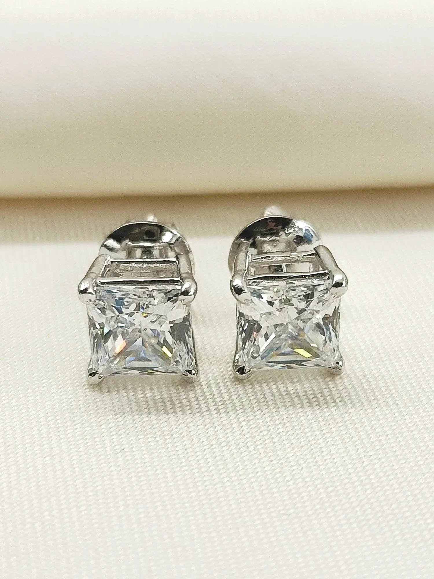 Anshika 92.5 Silver Swarovski Stone Tops