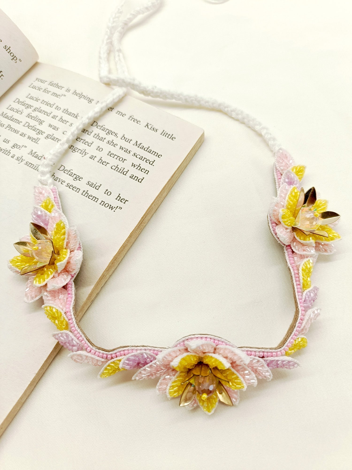 Sehej Multi Colour Handmade Neckpiece - qivii