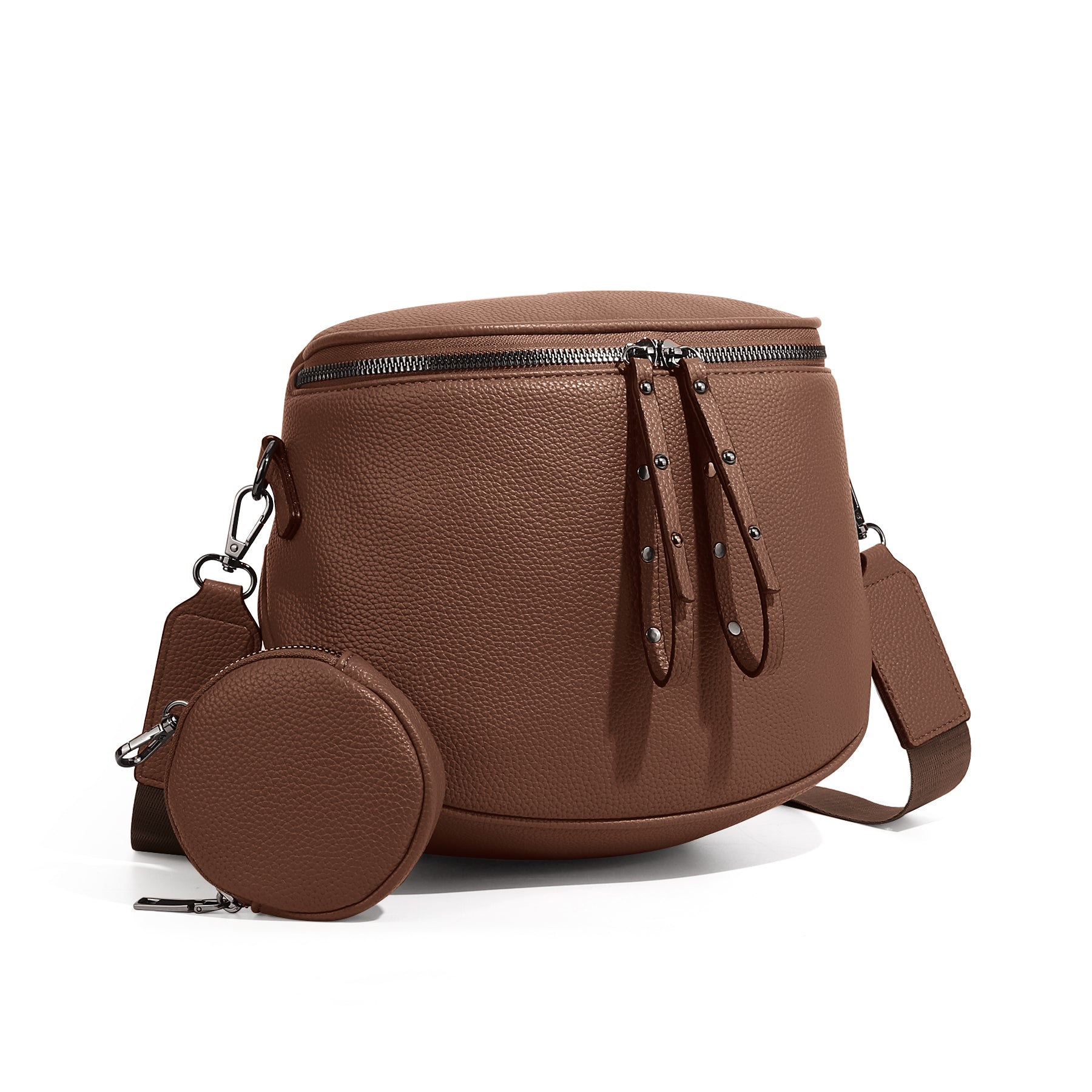 Ounamei Large Crossbody Bag for Women | Multi-Style Bag with Coin Pouch for Travel & Daily Use