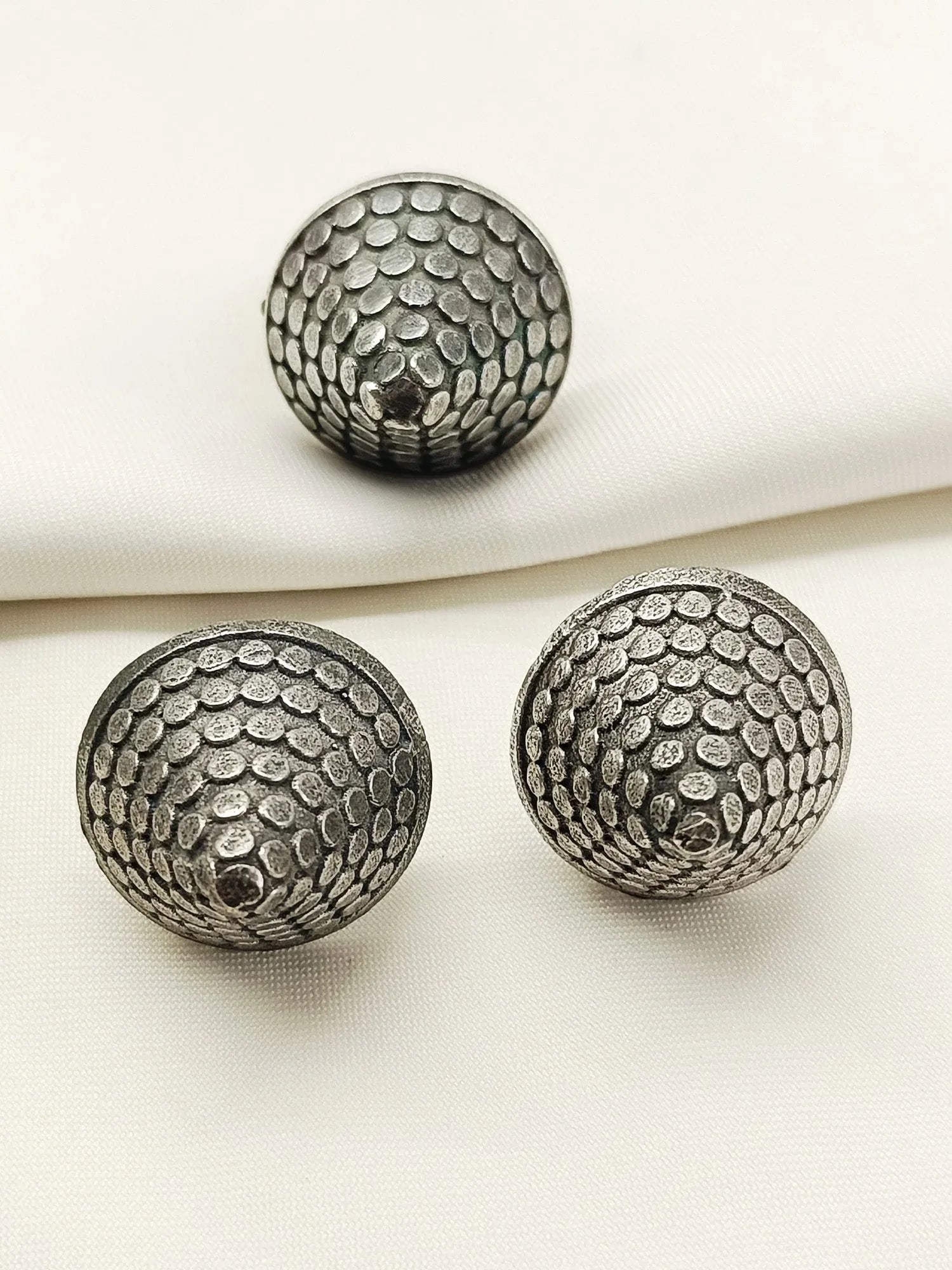 Rishima Plain Oxidized Tops With Finger Ring