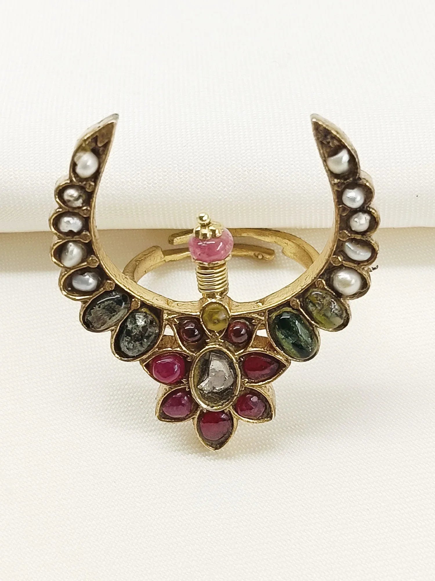 Araceli Ruby 92.5 Silver Finger Ring
