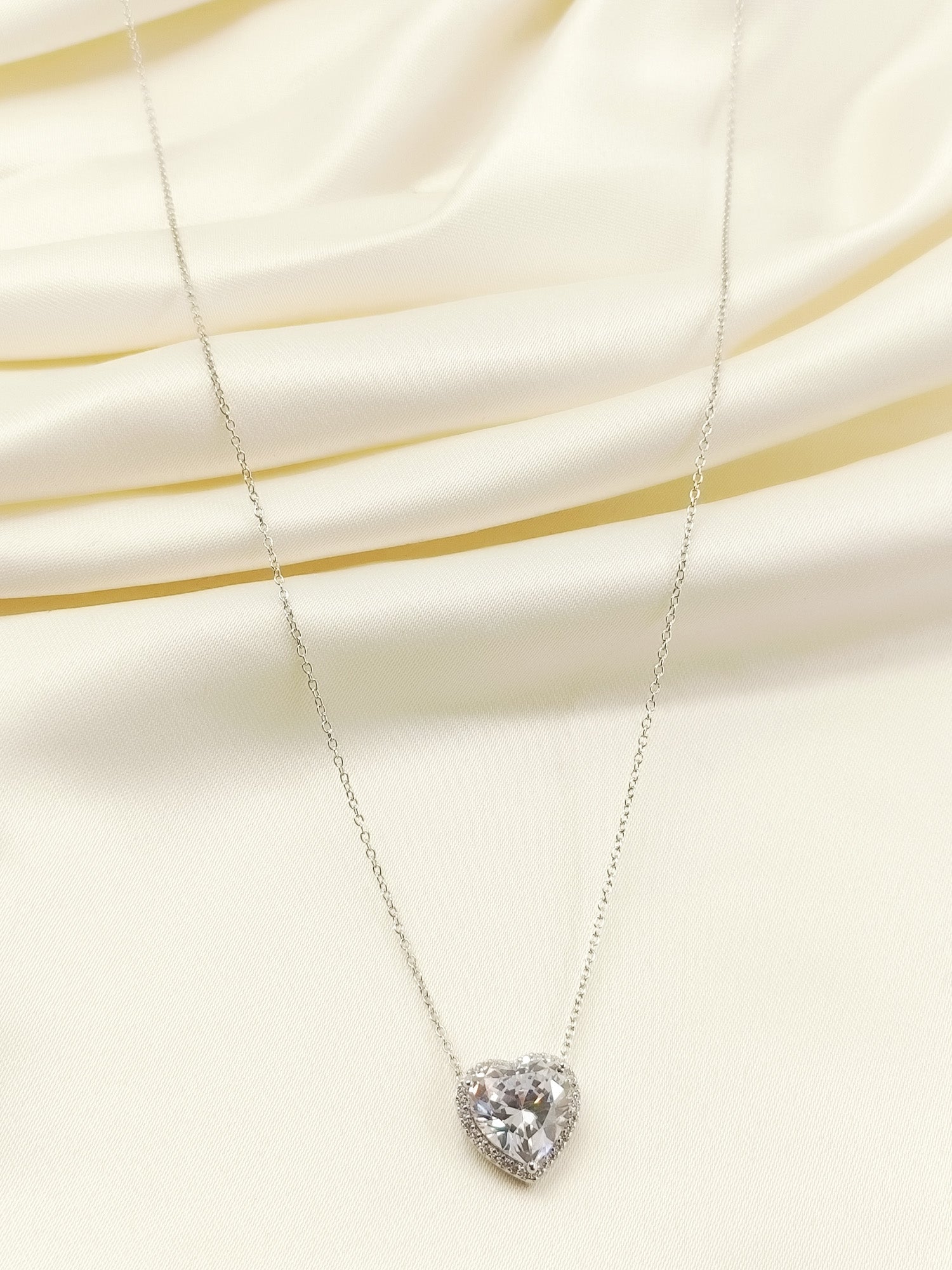 Rohana 92.5 Silver American Diamond Pendal