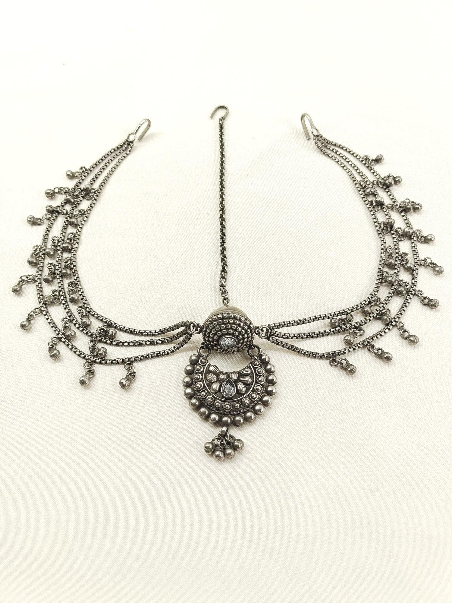 Pushkar Plain Oxidized Mathapatti