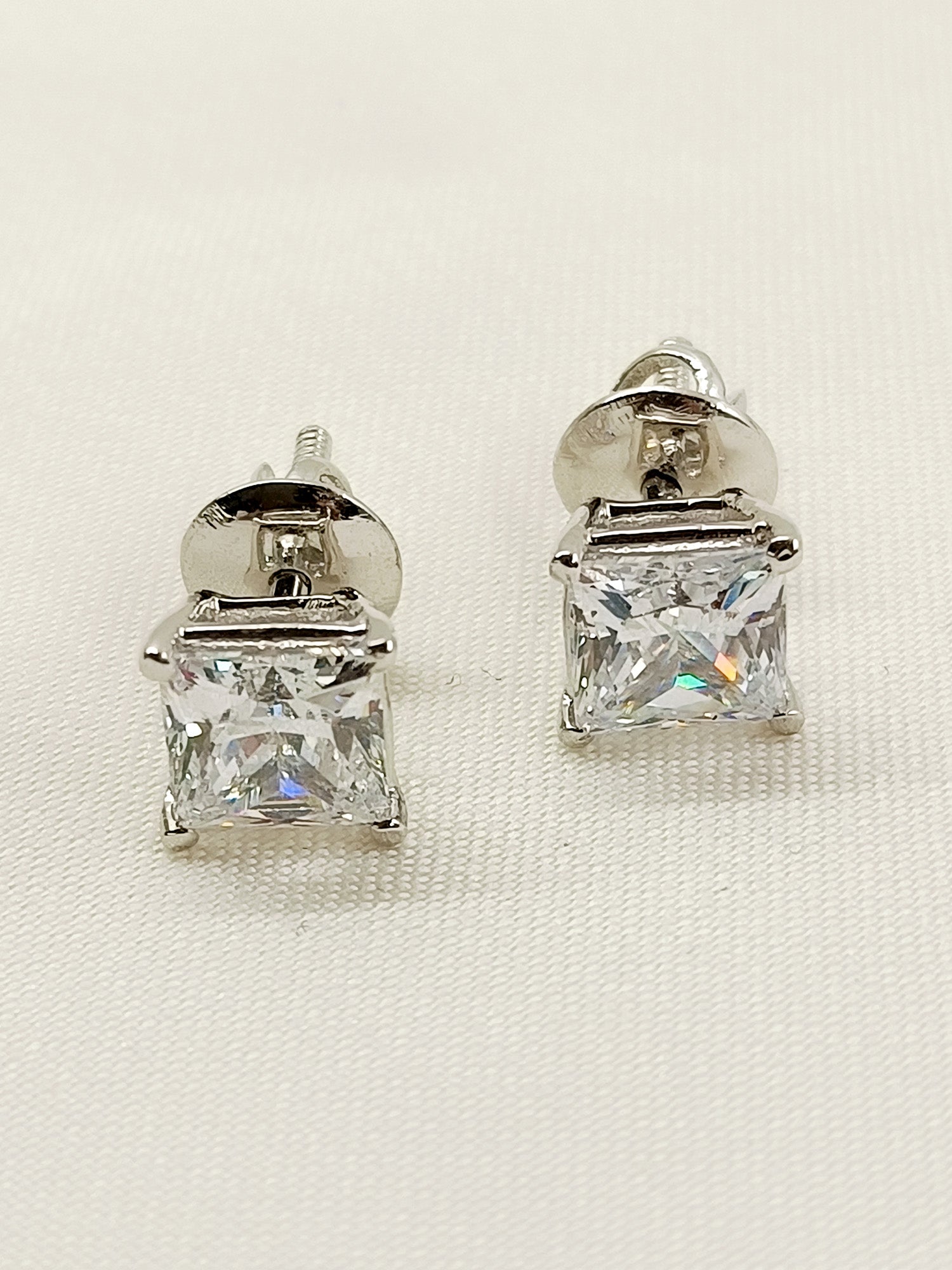 Pahale 92.5 Silver Swarovski Stone Tops - qivii