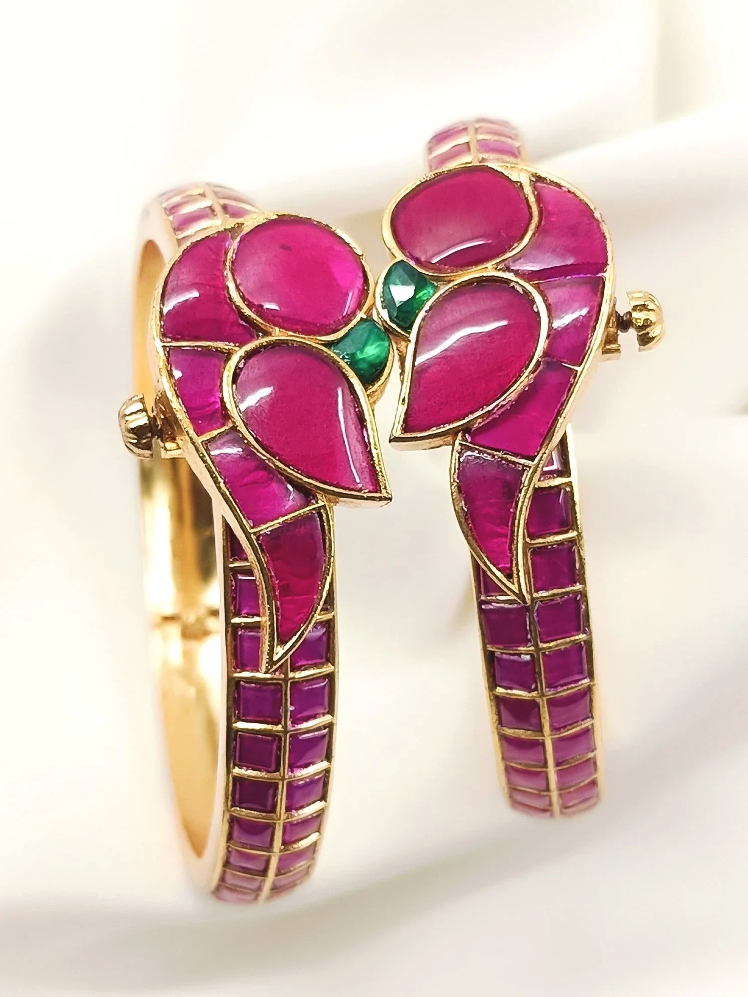 Ahilya Ruby Kundan Kada's Pair